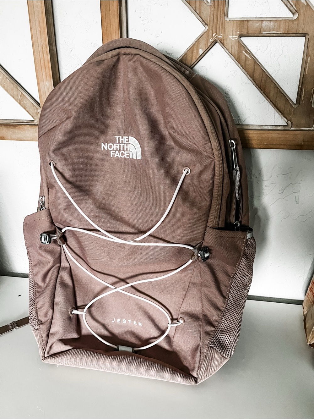 The North Face Jester in Dusty Plum.